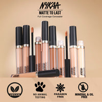 Nykaa Matte To Last Full Coverage Liquid Concealer (4.5g)