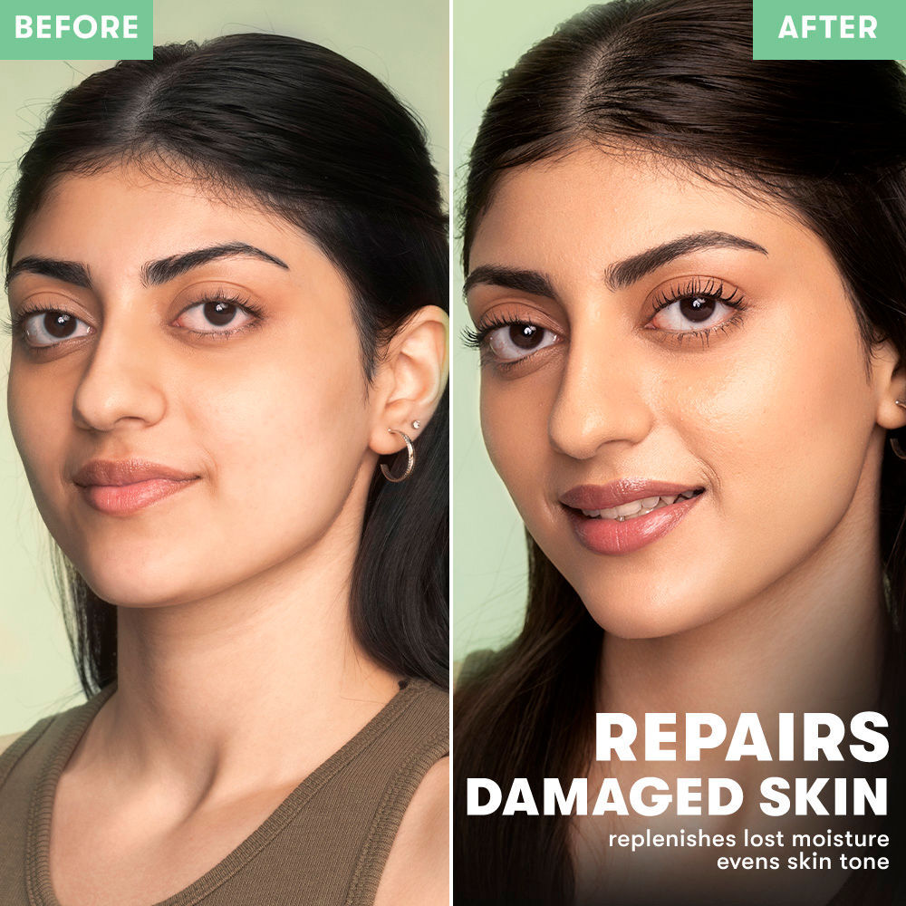 Nykaa Naturals Barrier Repair Cica Ceramides Serum Jelly with Vitamin C, Non-sticky (30ml)