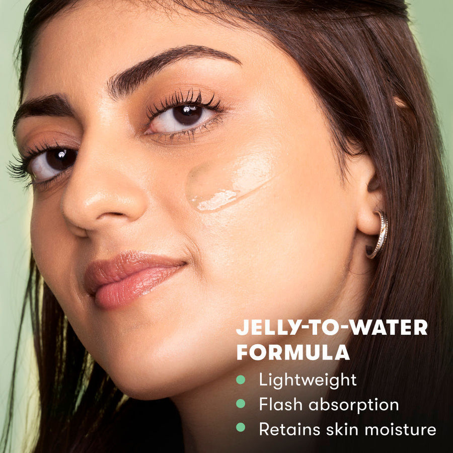 Nykaa Naturals Barrier Repair Cica Ceramides Serum Jelly with Vitamin C, Non-sticky (30ml)