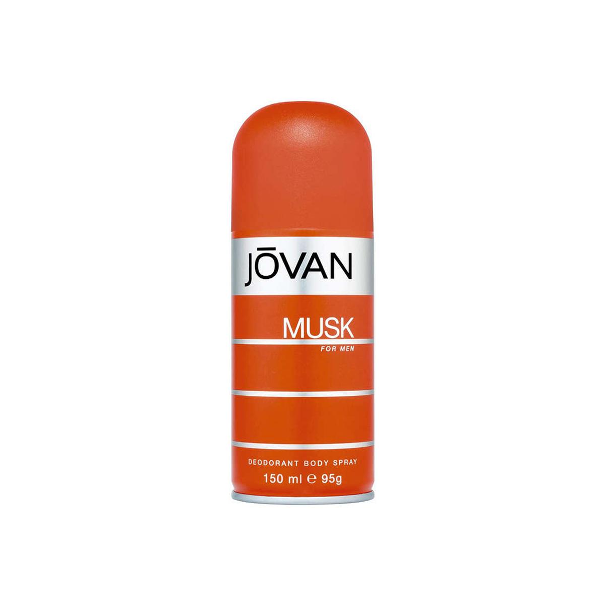 Jovan Musk Deodorant Body Spray For Men 150 ml