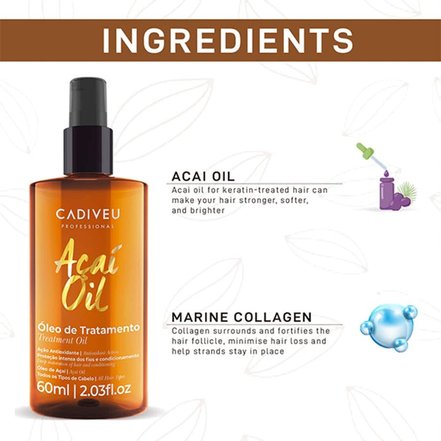 Cadiveu-Acai Oil Treatment Oil 60ml