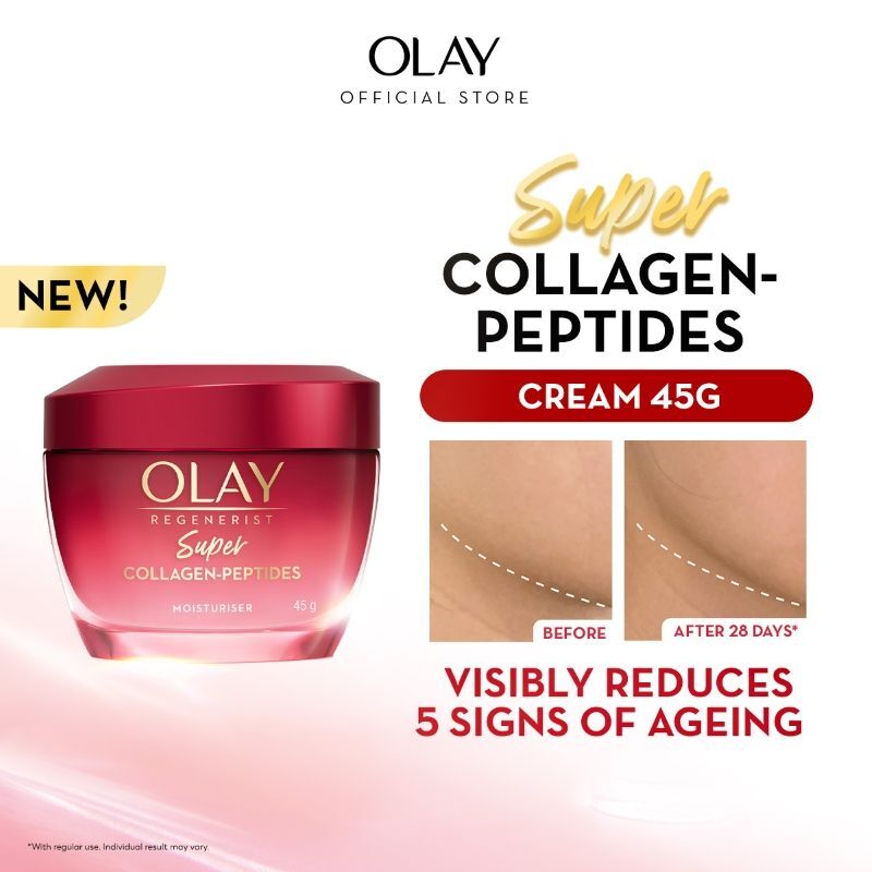 Olay Super Collagen Peptides Moisturizer 45g