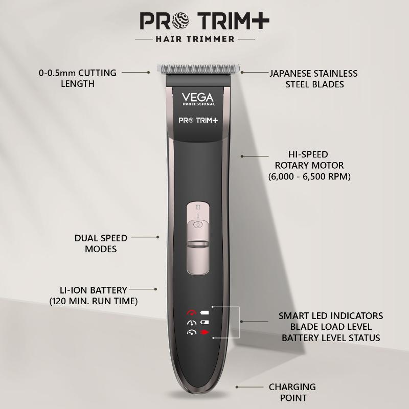 VEGA Professional Pro Trim+ Hair Trimmer - VPPHT-10