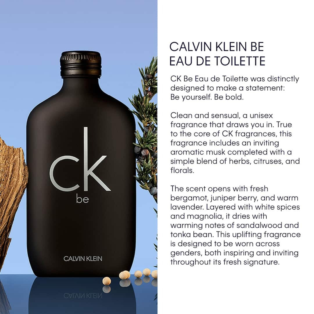 Calvin Klein Ck Be Eau De Toilette - EDT For Everyone Unisex Perfume 200ml