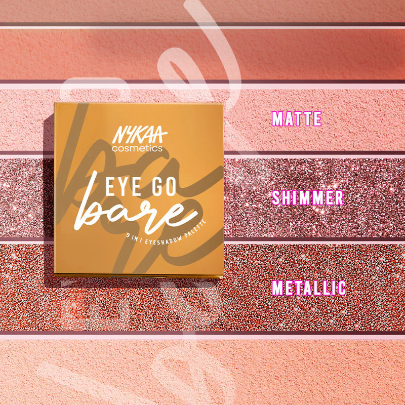 Nykaa Cosmetics 9 in 1 Highly Blendable Eyeshadow Palette (9g)
