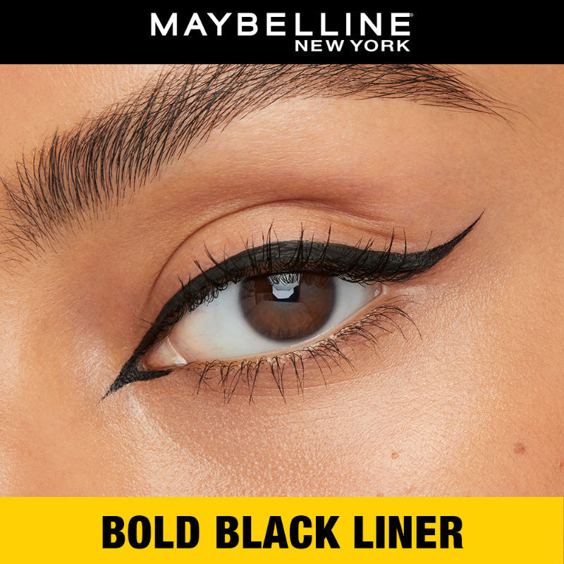 Maybelline New York The Colossal Bold Liner, Smudgeproof & Waterproof Eyeliner - Bold Black (3ml)