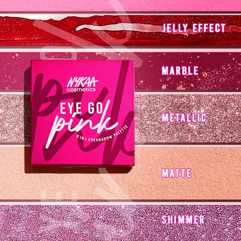 Nykaa Cosmetics 9 in 1 Highly Blendable Eyeshadow Palette (9g)