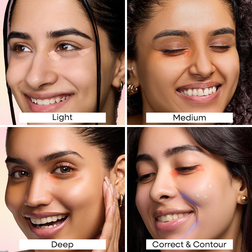 Nykaa SKINgenius Conceal and Correct Palette - Deep (9g)