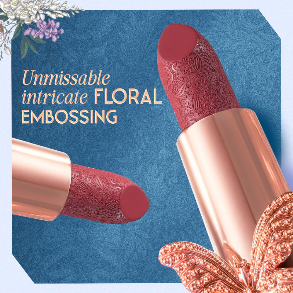 Nykaa Cosmetics X Bridgerton Creamy Matte Longwear Lipstick 4.2g