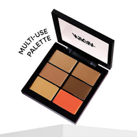 Nykaa SKINgenius Conceal and Correct Palette - Deep (9g)