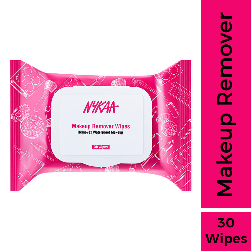Nykaa Makeup Remover Wipes (30pcs) Ultra-Soft,Gentle Wipes (20cmx15cm)For Instant Cleanse & Refresh (30 Wipes)