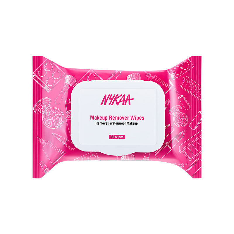 Nykaa Makeup Remover Wipes (30pcs) Ultra-Soft,Gentle Wipes (20cmx15cm)For Instant Cleanse & Refresh (30 Wipes)