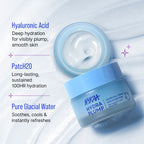 Nykaa Skin Hydra Plump Water Gel Creme Moisturiser, 100Hr Hydration, Normal, Dry & Combination Skin (50ml)