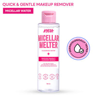 Nykaa Micellar Melter Cleansing Water - Sensitive Skin Gentle Cleanser With Vitamin C & Niacinamide (150ml)