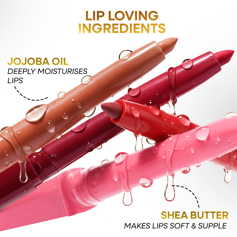 Nykaa Cosmetics Matte to Last Lip Liner - Janhvi (0.3g)