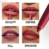 Nykaa Cosmetics Matte to Last Lip Liner - Janhvi (0.3g)