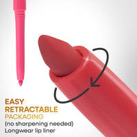 Nykaa Cosmetics Matte to Last Lip Liner - Janhvi (0.3g)