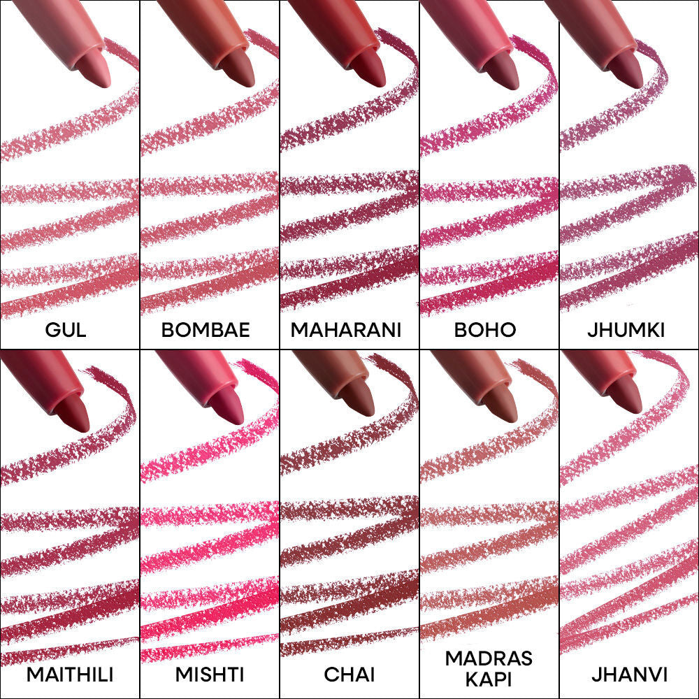 Nykaa Cosmetics Matte to Last Lip Liner - Janhvi (0.3g)