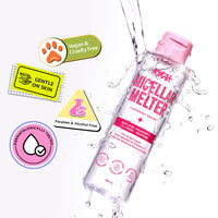 Nykaa Micellar Melter Cleansing Water - Sensitive Skin Gentle Cleanser With Vitamin C & Niacinamide (150ml)