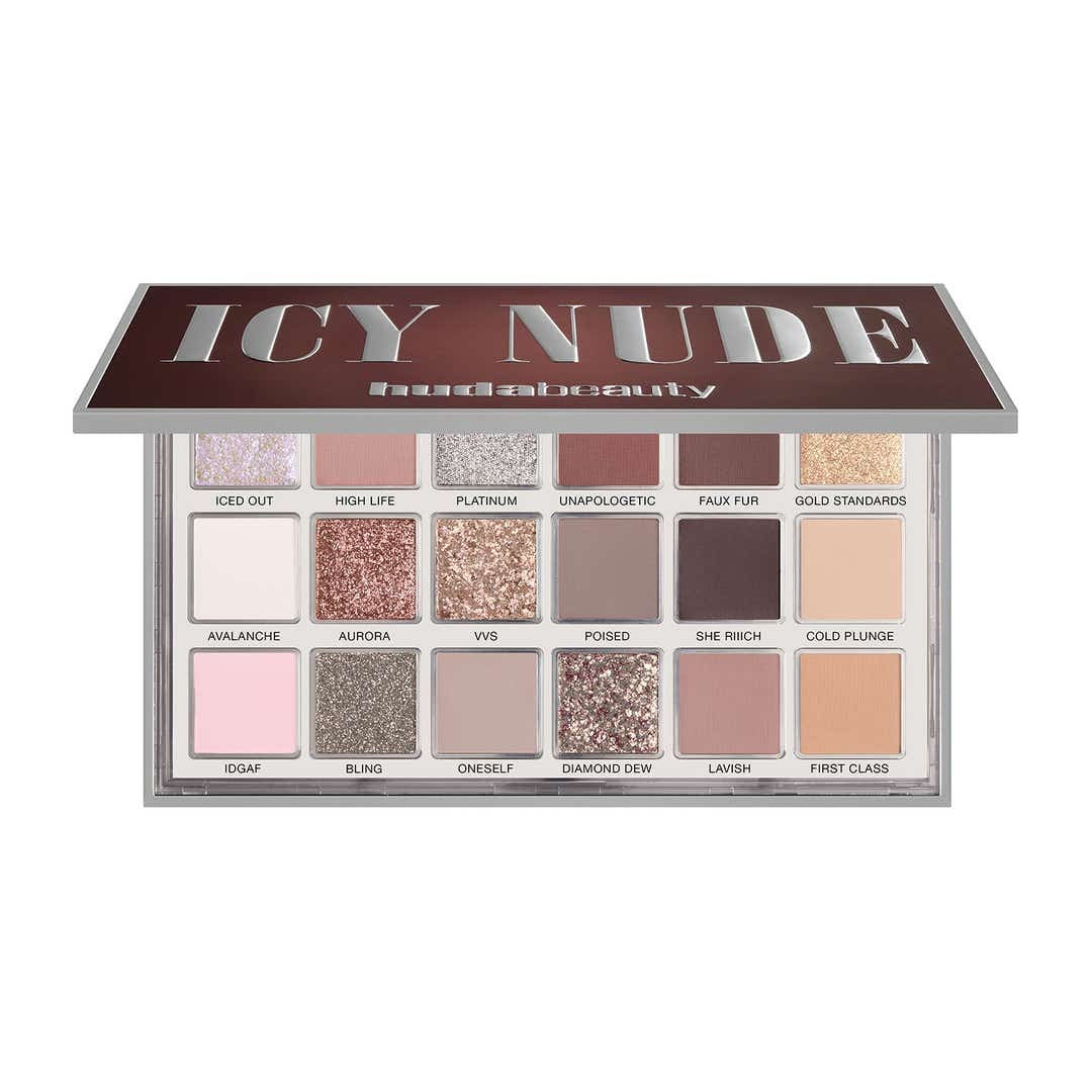 Huda Beauty Icy Nude Eyeshadow Palette 16.1g