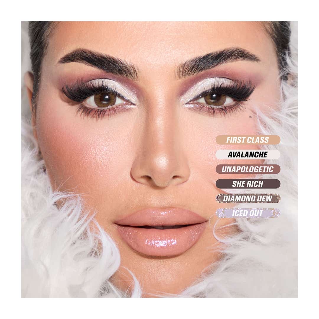 Huda Beauty Icy Nude Eyeshadow Palette 16.1g