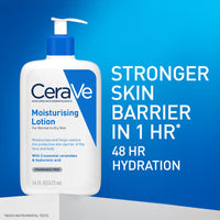 CeraVe Moisturizing Lotion for Face & Body, Ceramides & Hyaluronic Acid, Dermatologist Recommended