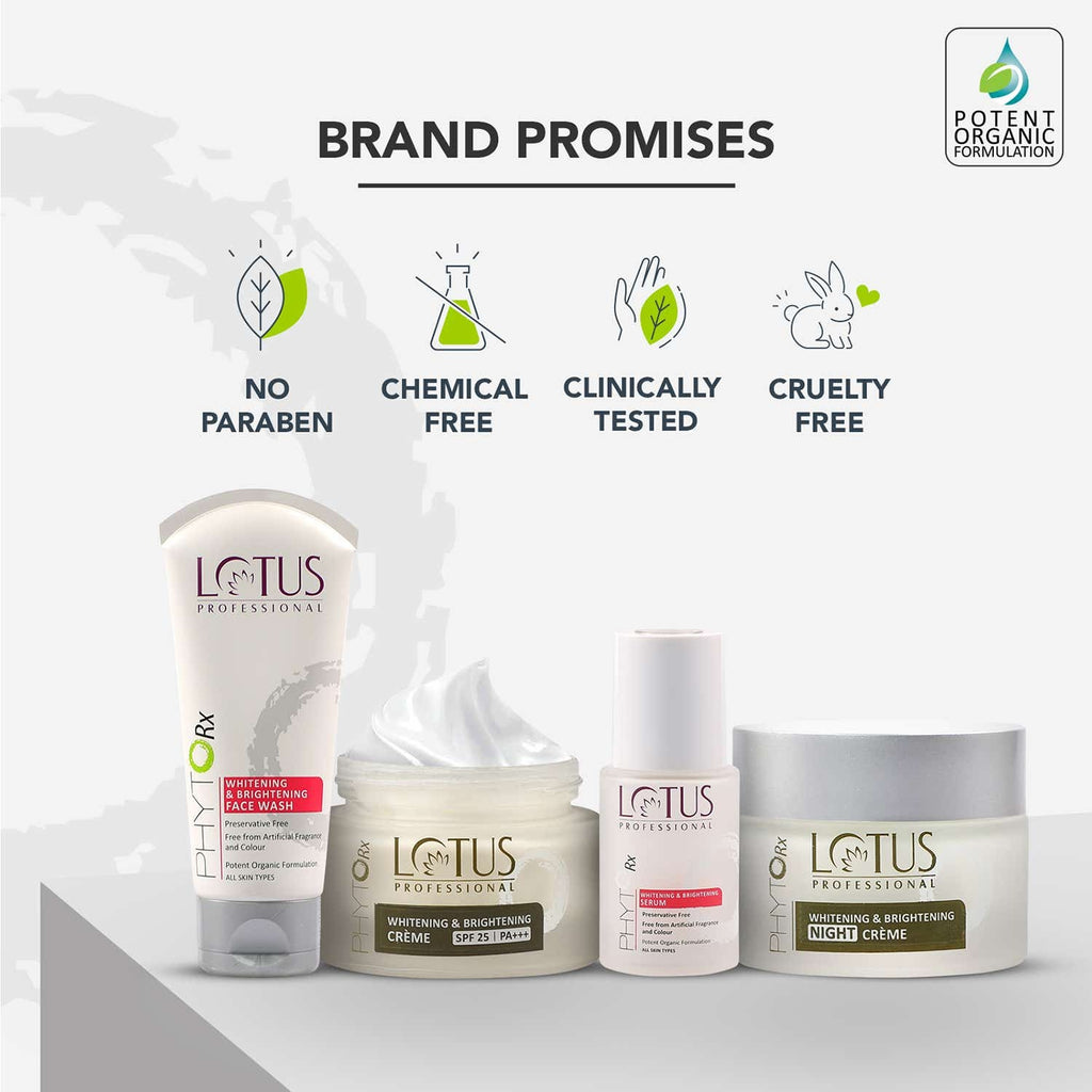 Lotus Professional Phytorx Whitening & Brightening Creme SPF 25 PA+++ (50g)