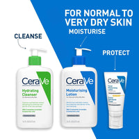 CeraVe Moisturizing Lotion for Face & Body, Ceramides & Hyaluronic Acid, Dermatologist Recommended