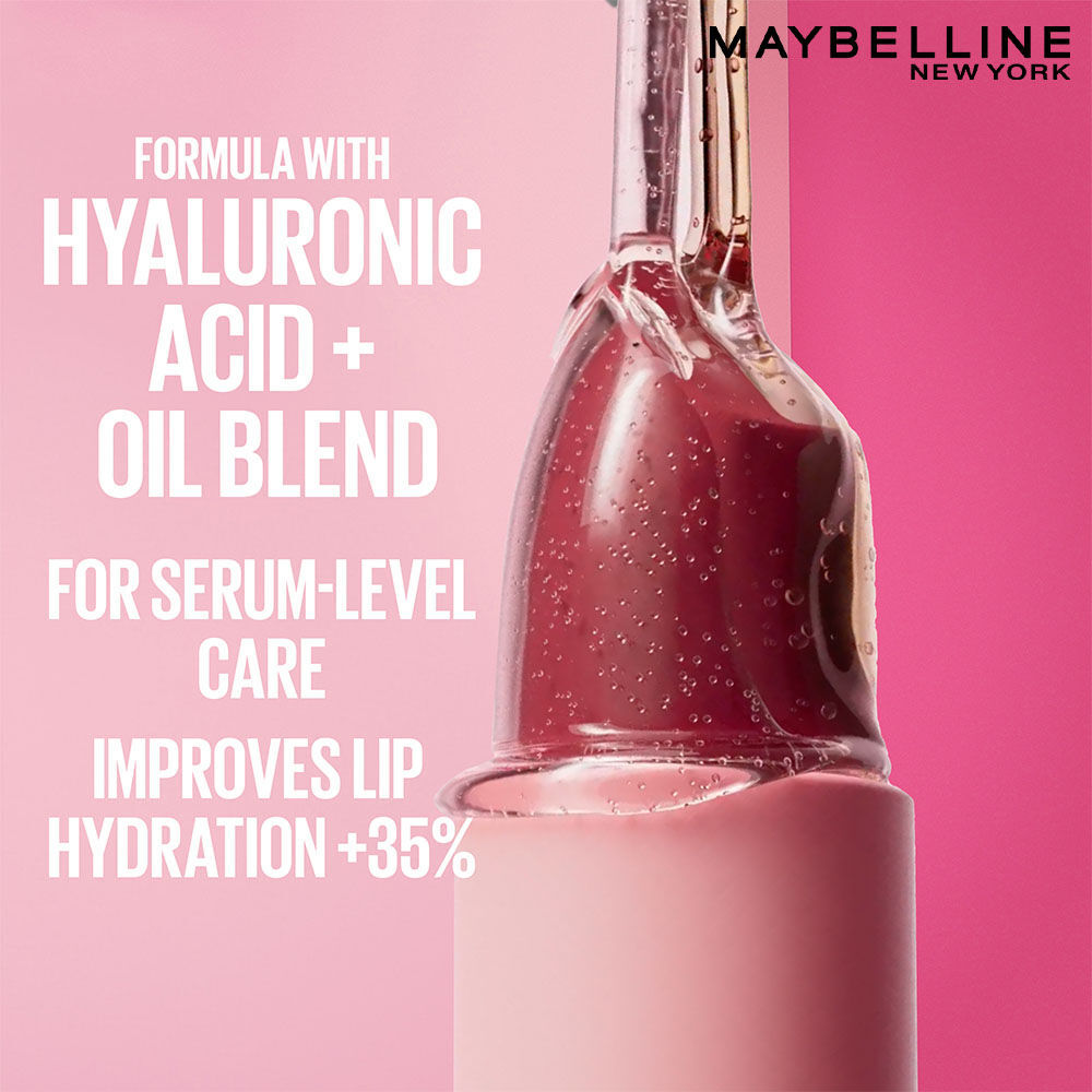 Maybelline Serum Matte Lipstick - 8Hr hydration, One-Swipe Bold Color 4.5g