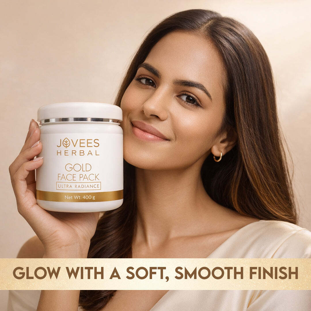 Jovees Herbal Gold Face Pack Ultra Radiance 400g