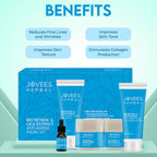 Jovees Herbal Bio Retinol & Cica Extract Anti Ageing Facial Kit For Signs of Ageing, Wrinkles, Fine Lines & Dark Spots