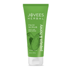 JOVEES HERBAL Papaya & Honey Face Scrub | With Honey & Neem | Normal to Dry Skin 100g