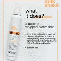 milk shake moisture plus whipped cream 200ml