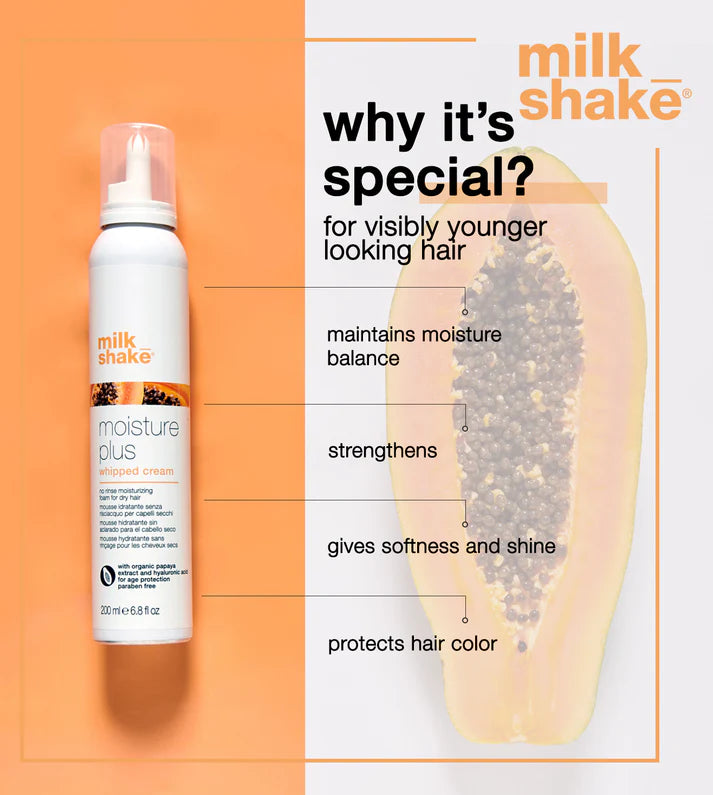 milk shake moisture plus whipped cream 200ml