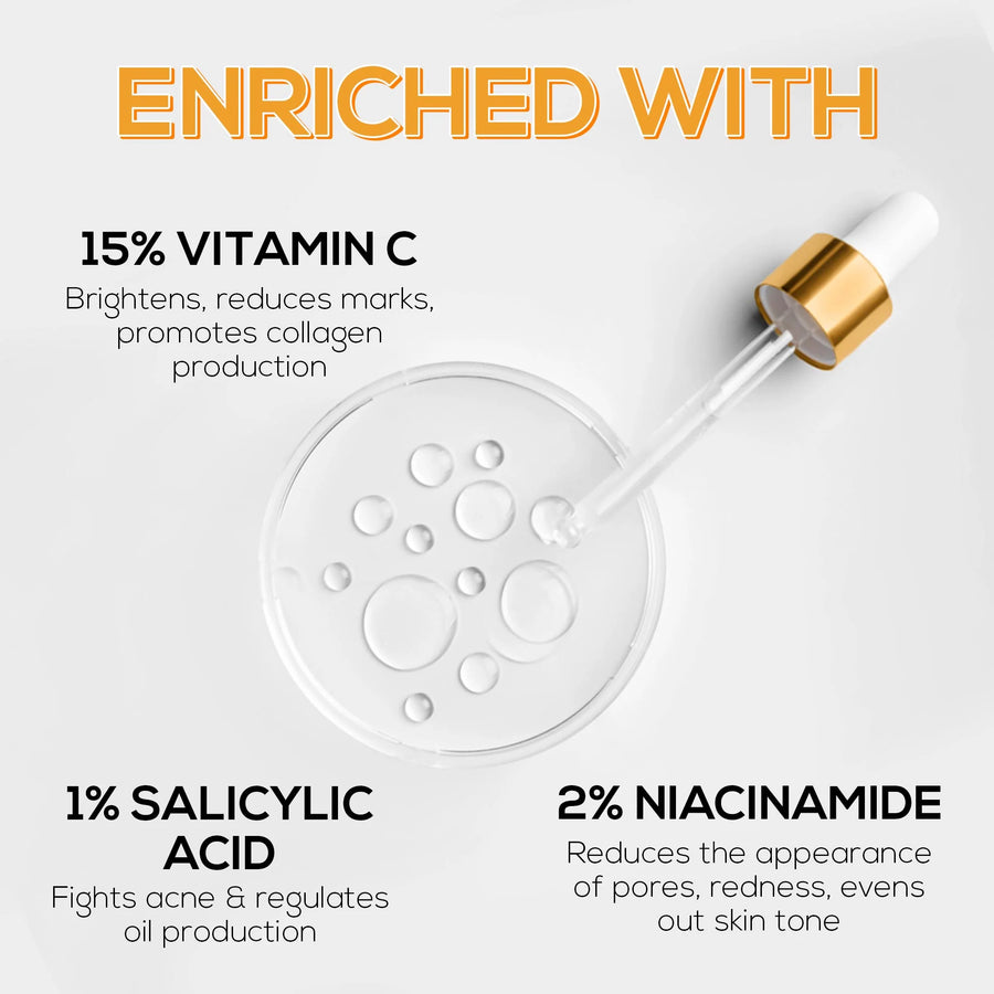 RENEE Vitamin C, Salicylic & Niacinamide Serum