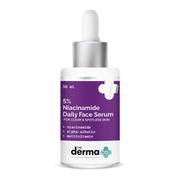 The Derma co 5% Niacinamide Daily Face Serum with Alpha Arbutin & Multivitamin - 30ml