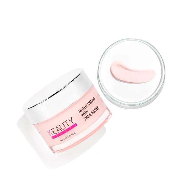 KEAUTY BEAUTY Night Cream with Shea Butter 50g