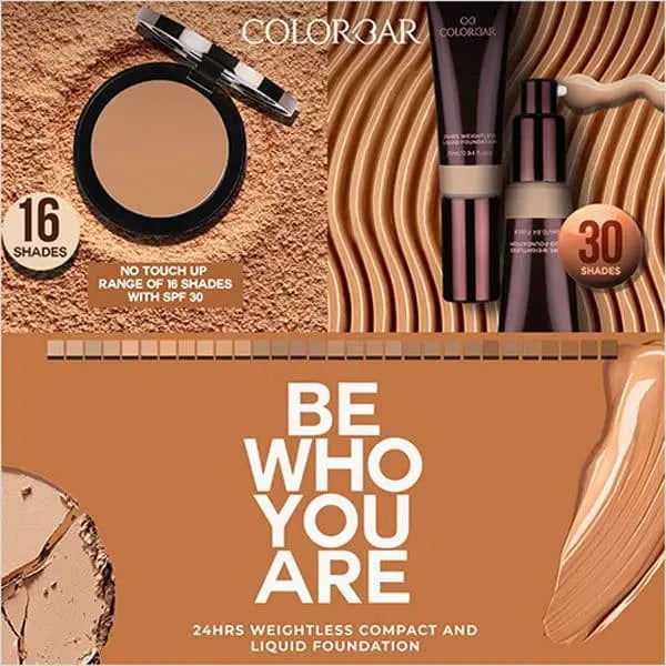 Colorbar 24Hrs Wear Weightless Powder Foundation pf01 9.5g