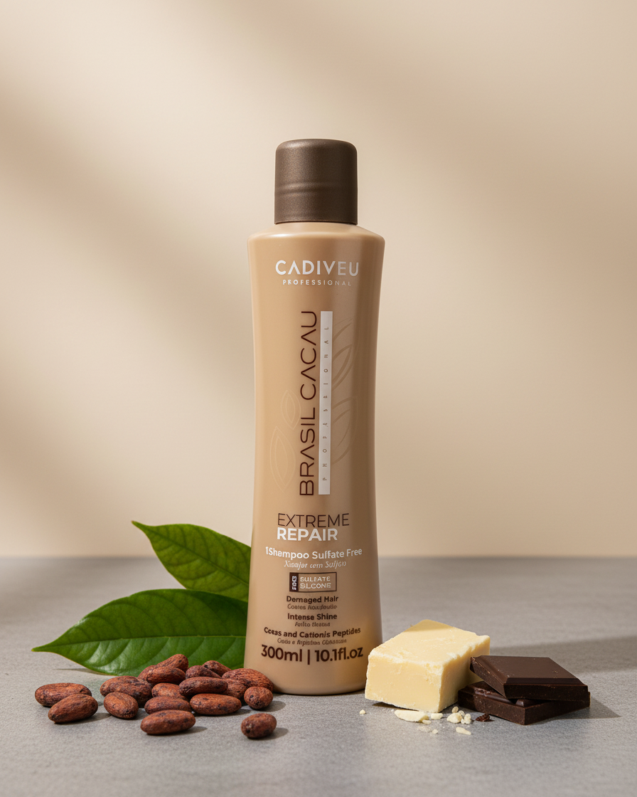 BRASIL CACAU - EXTREME REPAIR SHAMPOO 300ML SULFATE FREE