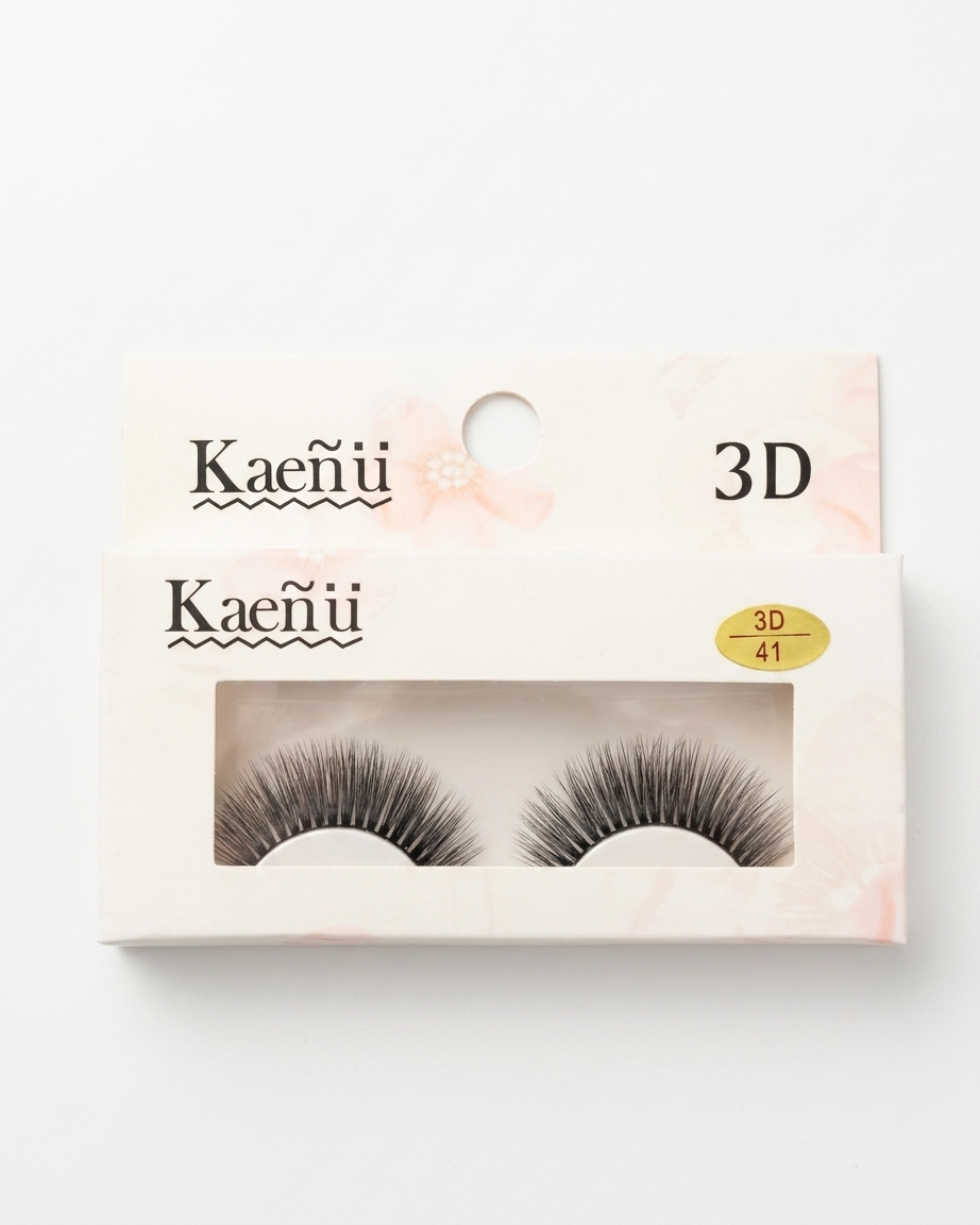 Kaenu Handmade 3D Eye Lash 41 Lightweight Fluify Style