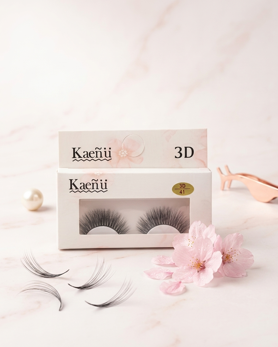 Kaenu Handmade 3D Eye Lash 41 Lightweight Fluify Style