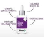 The Derma co Pore Minimizing Face Serum with 4% Niacinamide, 5% PHA and p-REFINYL® - 30 ml
