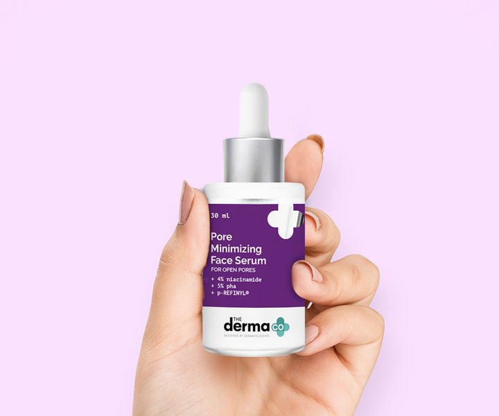 The Derma co Pore Minimizing Face Serum with 4% Niacinamide, 5% PHA and p-REFINYL® - 30 ml