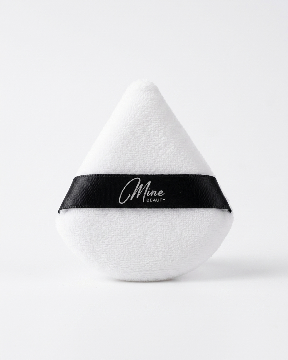 Mine Beauty Velvet Makeup Powder Puff 5 Pcs Set