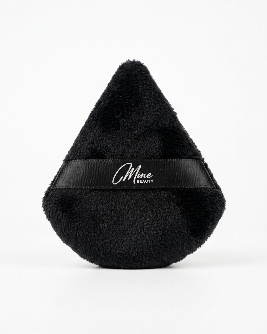 Mine Beauty Velvet Makeup Powder Puff 5 Pcs Set