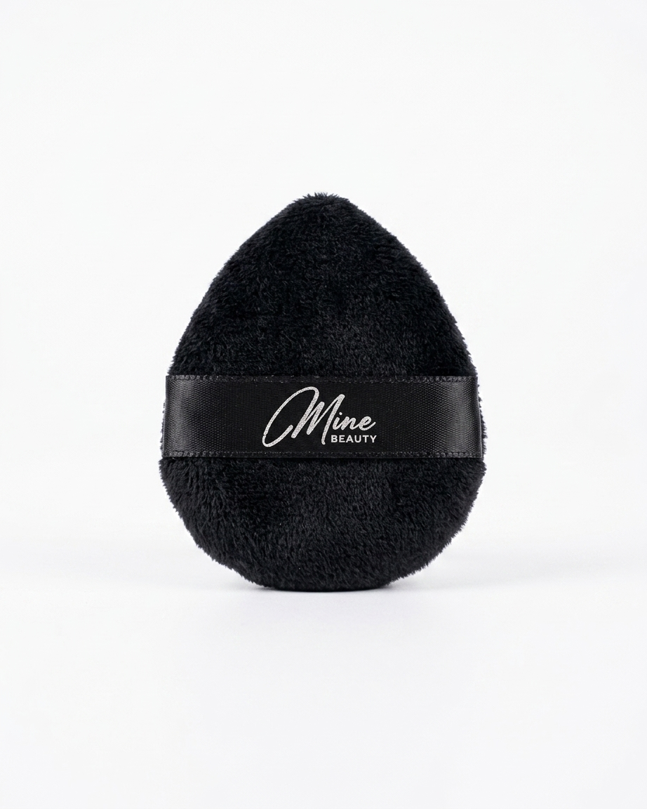 Mine Beauty Velvet Makeup Powder Puff 5 Pcs Set