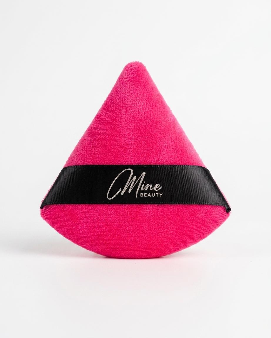 Mine Beauty Velvet Makeup Powder Puff 5 Pcs Set
