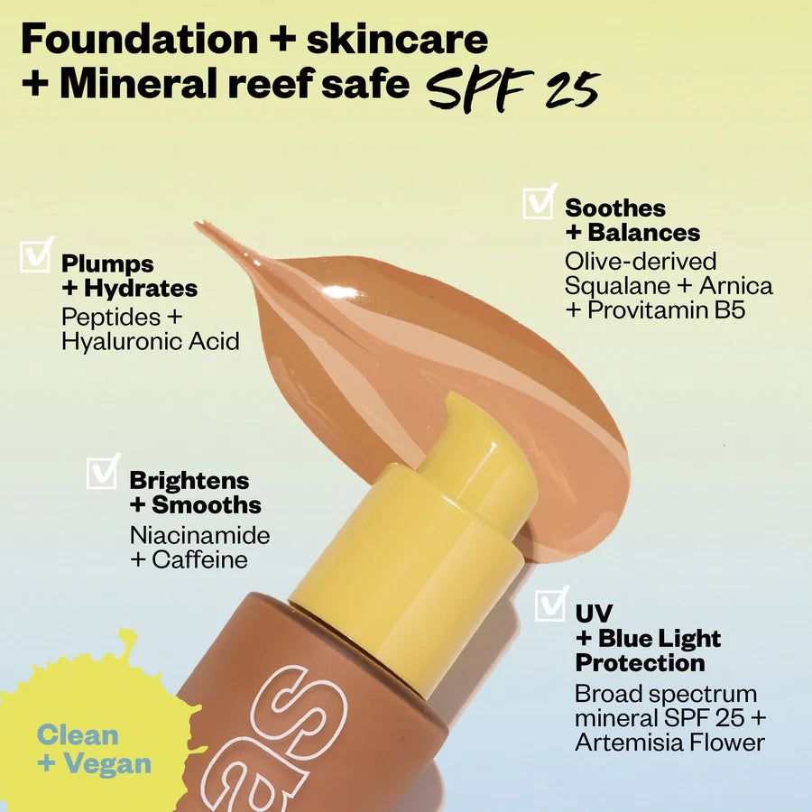 KOSAS Revealer Skin-Improving Foundation SPF 25 Light Neutral Warm 130 30ml