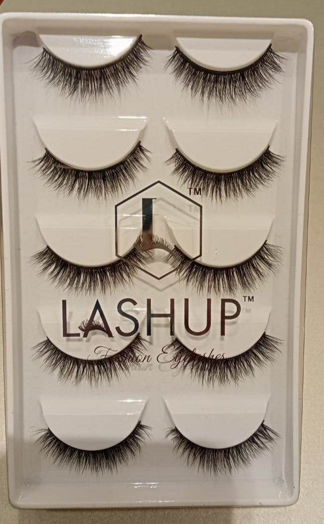 Lashup Fashion Eyelashes 5 Pairs