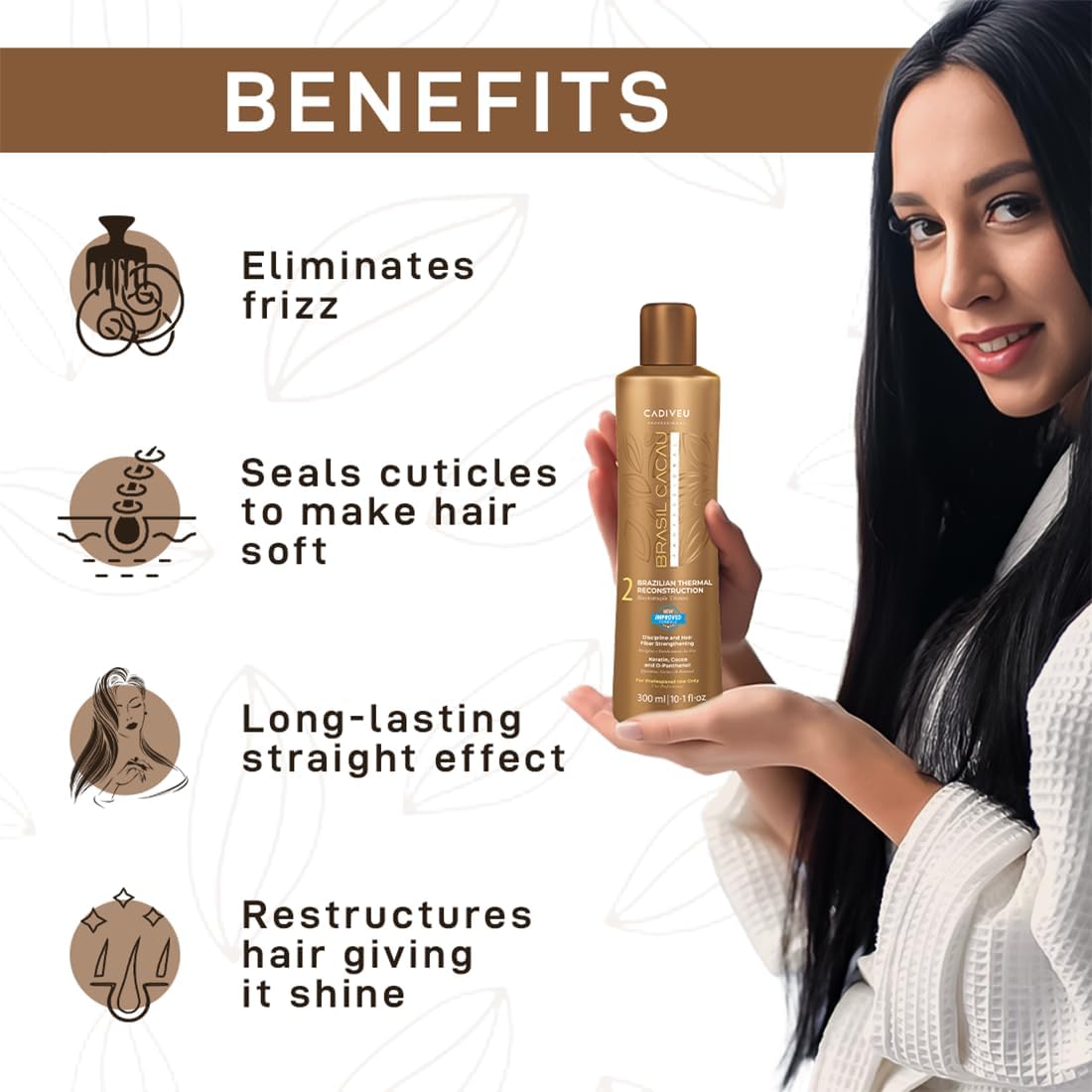 Brasil Cacau Professional Brazilian Thermal Reconstruction- BTR